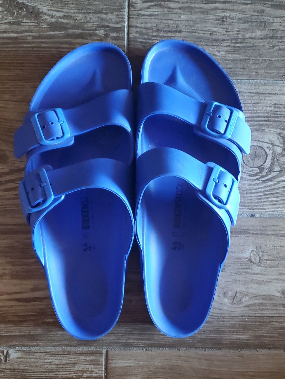 Birkenstock Arizona EVA Sandals,Royal Blue, Waterproof Slide, Size 12.5/13 EU 46